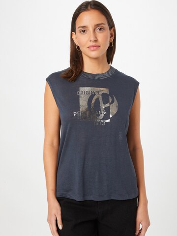 Pepe Jeans Top 'Avis' in Grey: front