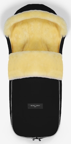 Werner Christ Baby Fußsack 'Ladis' in Schwarz: Vorderseite