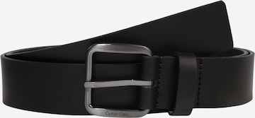 Ceinture Calvin Klein en noir : devant