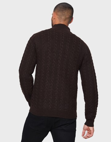 Threadbare Pullover 'Swindon' in Braun