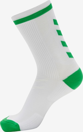 Hummel Sportsocken 'ELITE INDOOR' in grün / weiß, Produktansicht