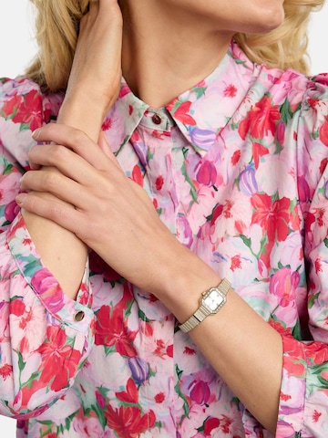 T-shirt ' FLORA ' Liberte Essentiel en rose