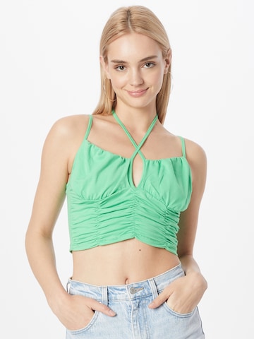 Top 'Flirty' di NLY by Nelly in verde: frontale