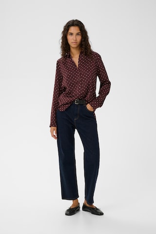 Chemisier ' ZaniaIW' InWear en rouge