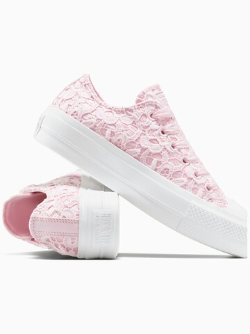 CONVERSE Sneakers laag 'Converse Chuck Taylor All Star Lift' in Roze