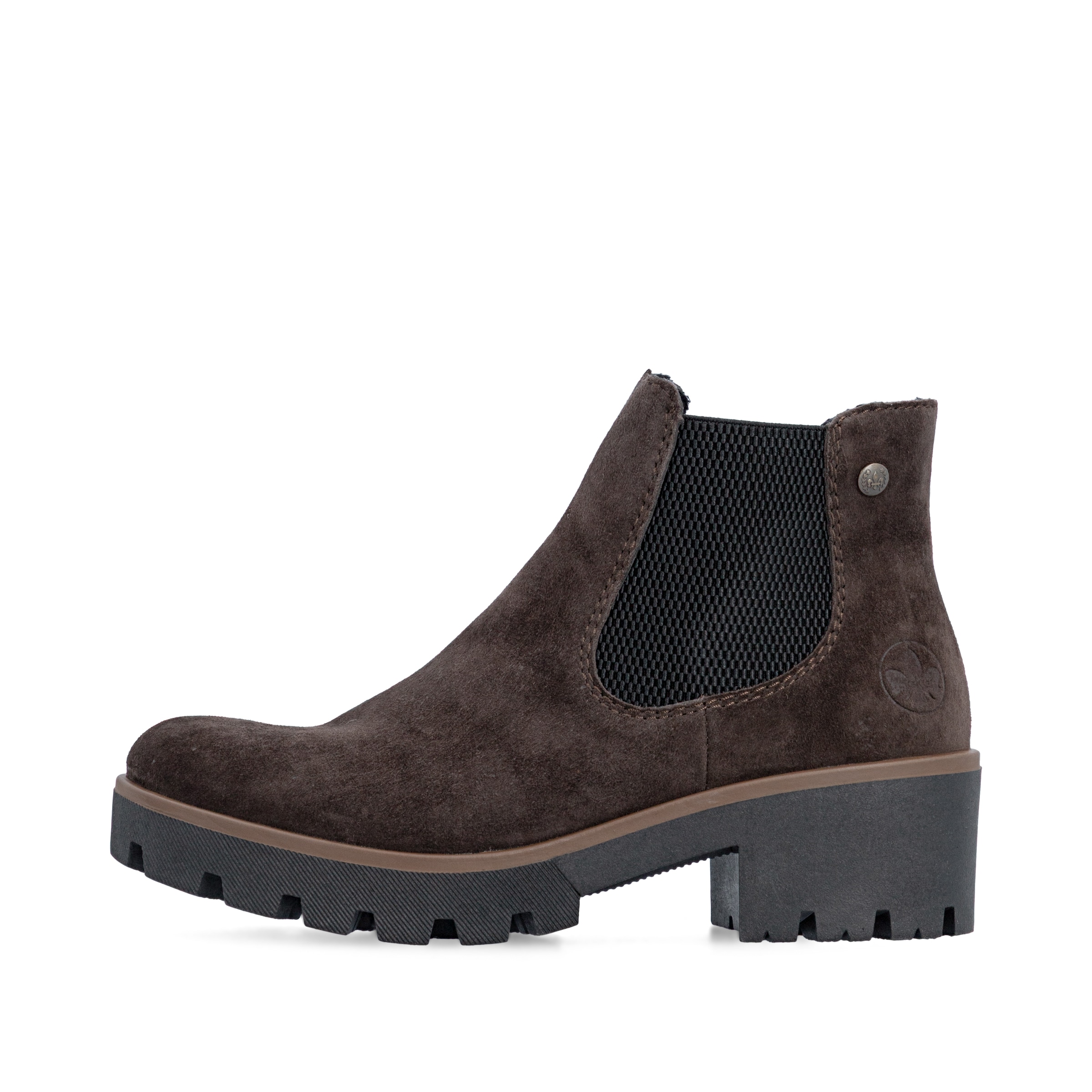 Chelsea Boots Rieker en marron