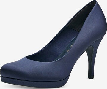 TAMARIS Pumps in Blauw: voorkant