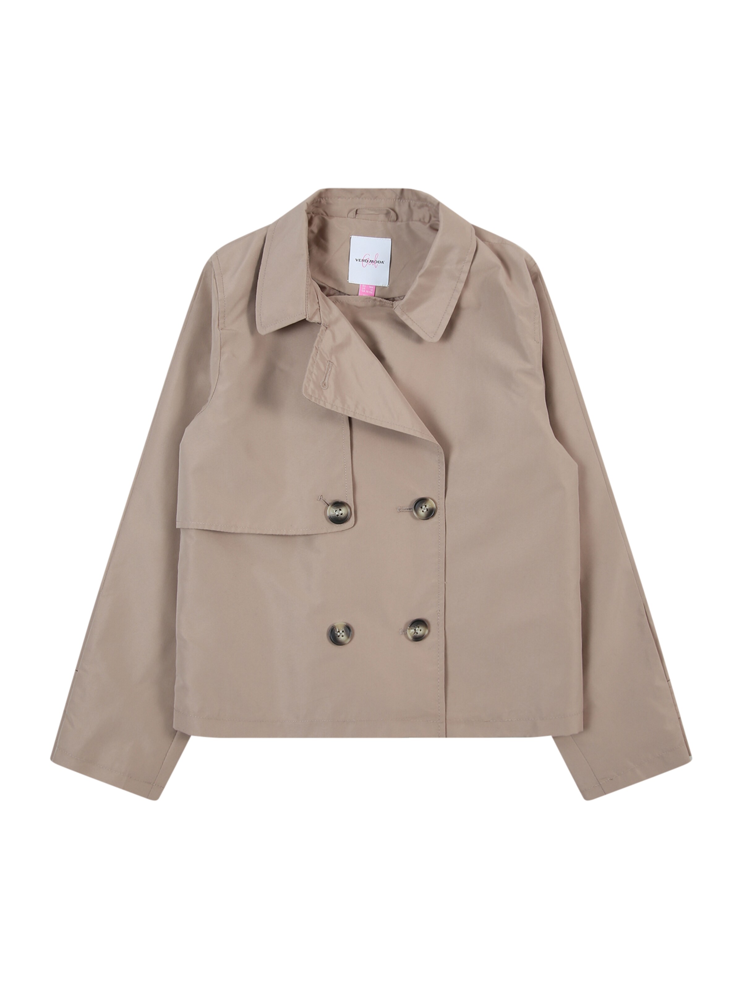 Giacca di mezza stagione 'VMZoa' di Vero Moda Girl in beige: frontale