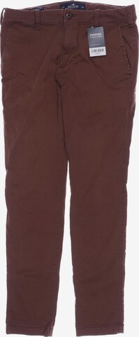 HOLLISTER Pants in 32 in Brown: front