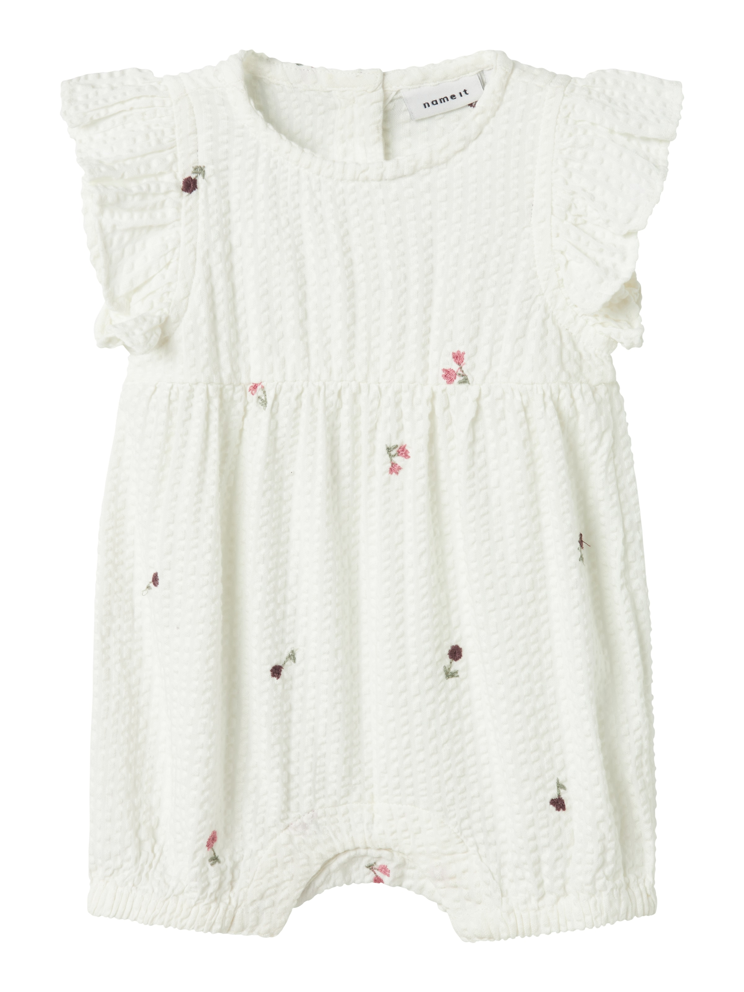NAME IT Dungarees 'NBFJuliette' in White: front