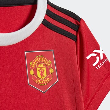 Costume fonctionnel 'Manchester United 22/23' ADIDAS PERFORMANCE en rouge