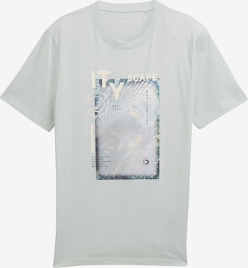 TOM TAILOR DENIM Majica | siva barva: sprednja stran