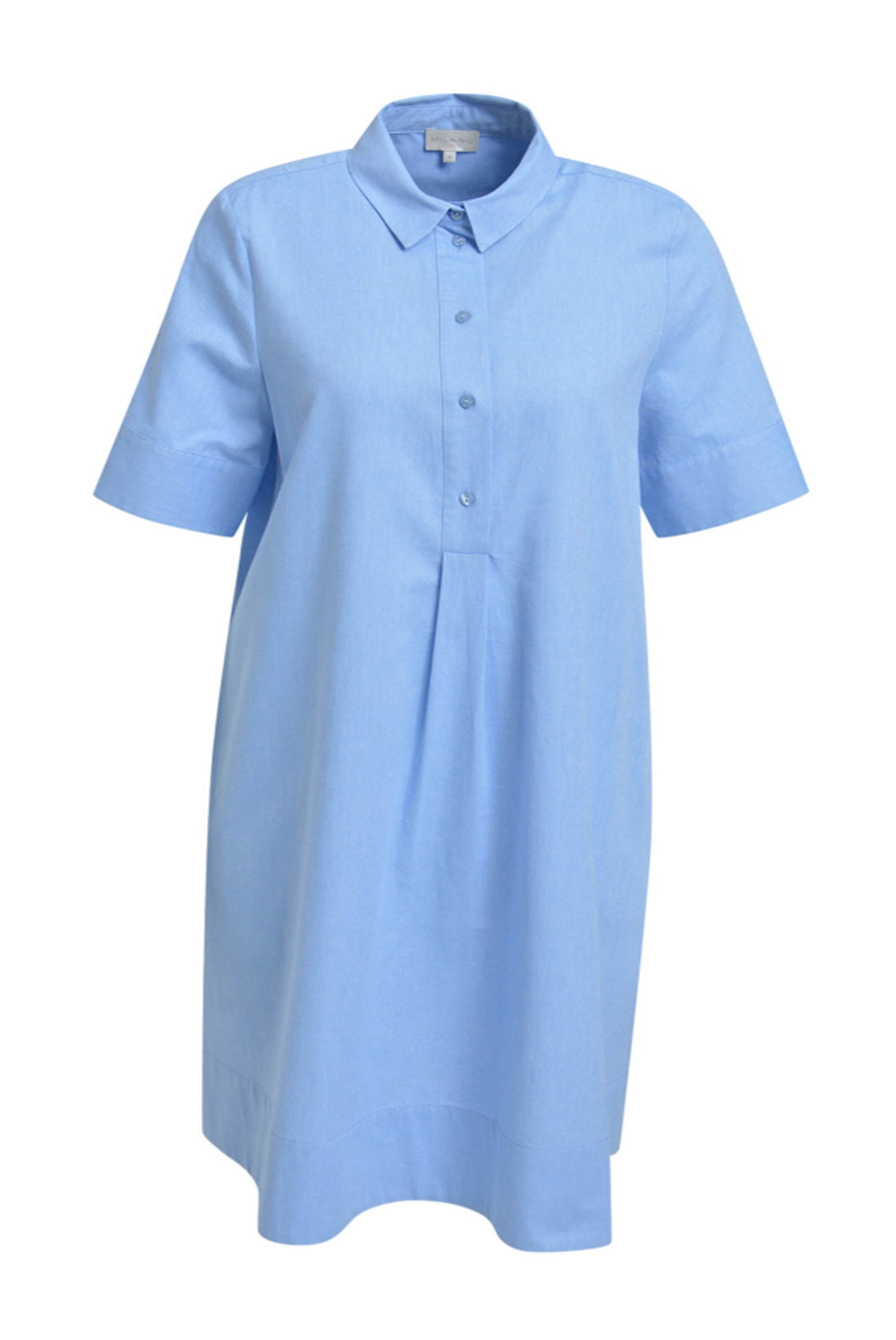 Milano Italy Summer Dress in Blue: front