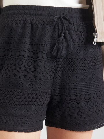 ONLY Regular Pants 'ONLFILICIA' in Black