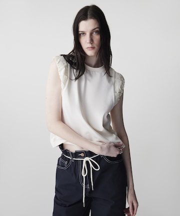 Ipekyol Top in Beige: voorkant