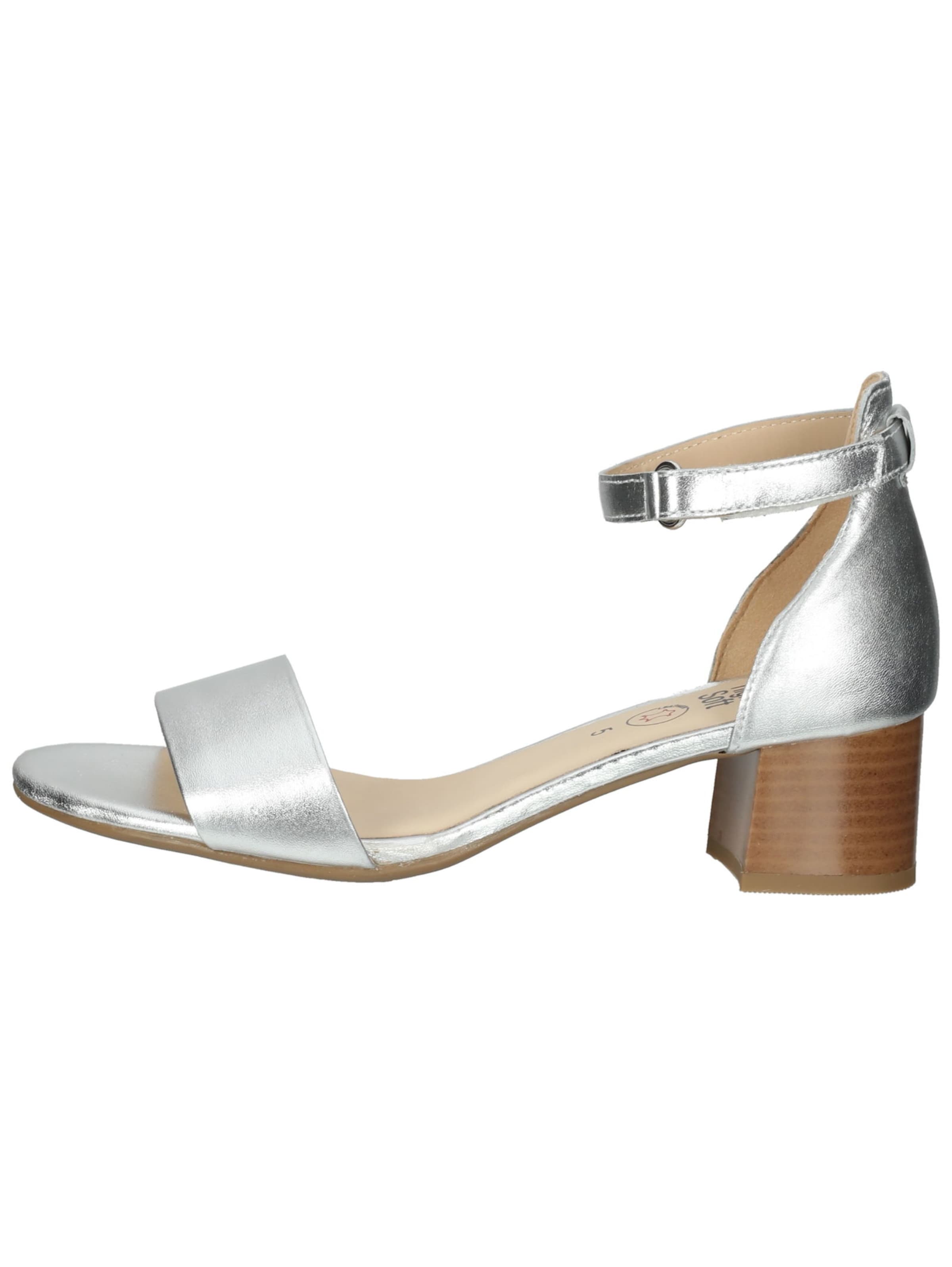 ARA Strap Sandals in Silver