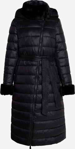 Manteau d’hiver faina en noir : devant