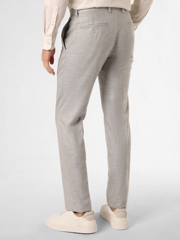Finshley & Harding Regular Pleated Pants 'Mitch' in Grey