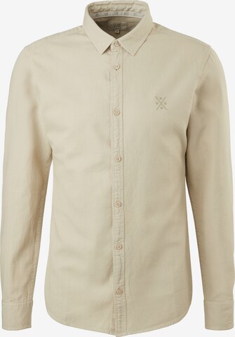 Q/S by s.Oliver Hemd in Beige: front