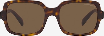 Lunettes de soleil '0EA4195 55 502673' Emporio Armani en marron