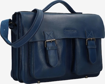 Greenland Nature Document Bag 'Nature' in Blue