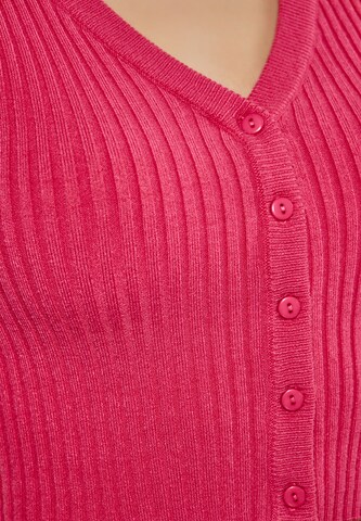 MYMO Knit Cardigan in Pink