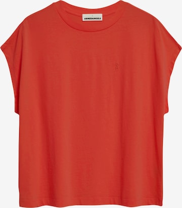 ARMEDANGELS T-Shirt 'INAARA' in Rot: predná strana