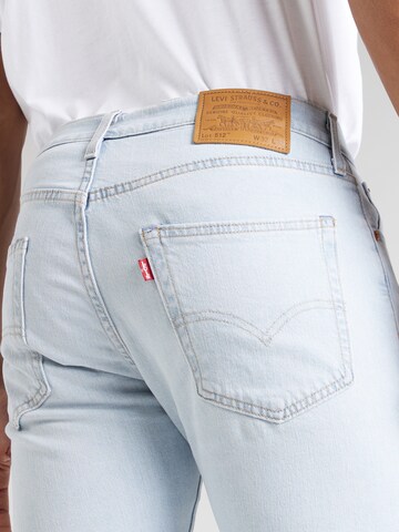 LEVI'S ® Zwężany krój Jeansy '512' w kolorze niebieski