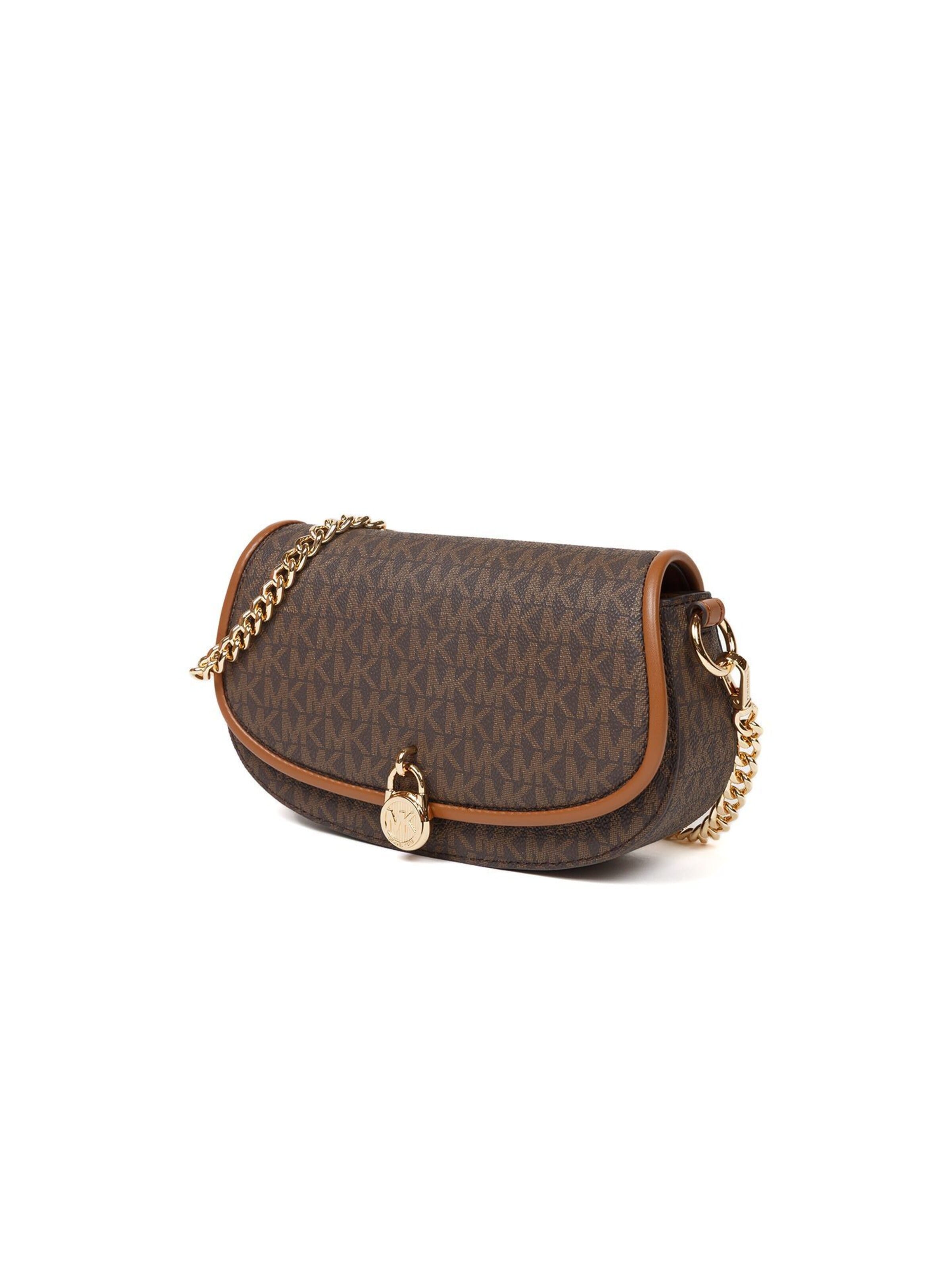 Michael Kors - Bolso de mano 'Mila Small Convertible Crossbody Bag' en marrón