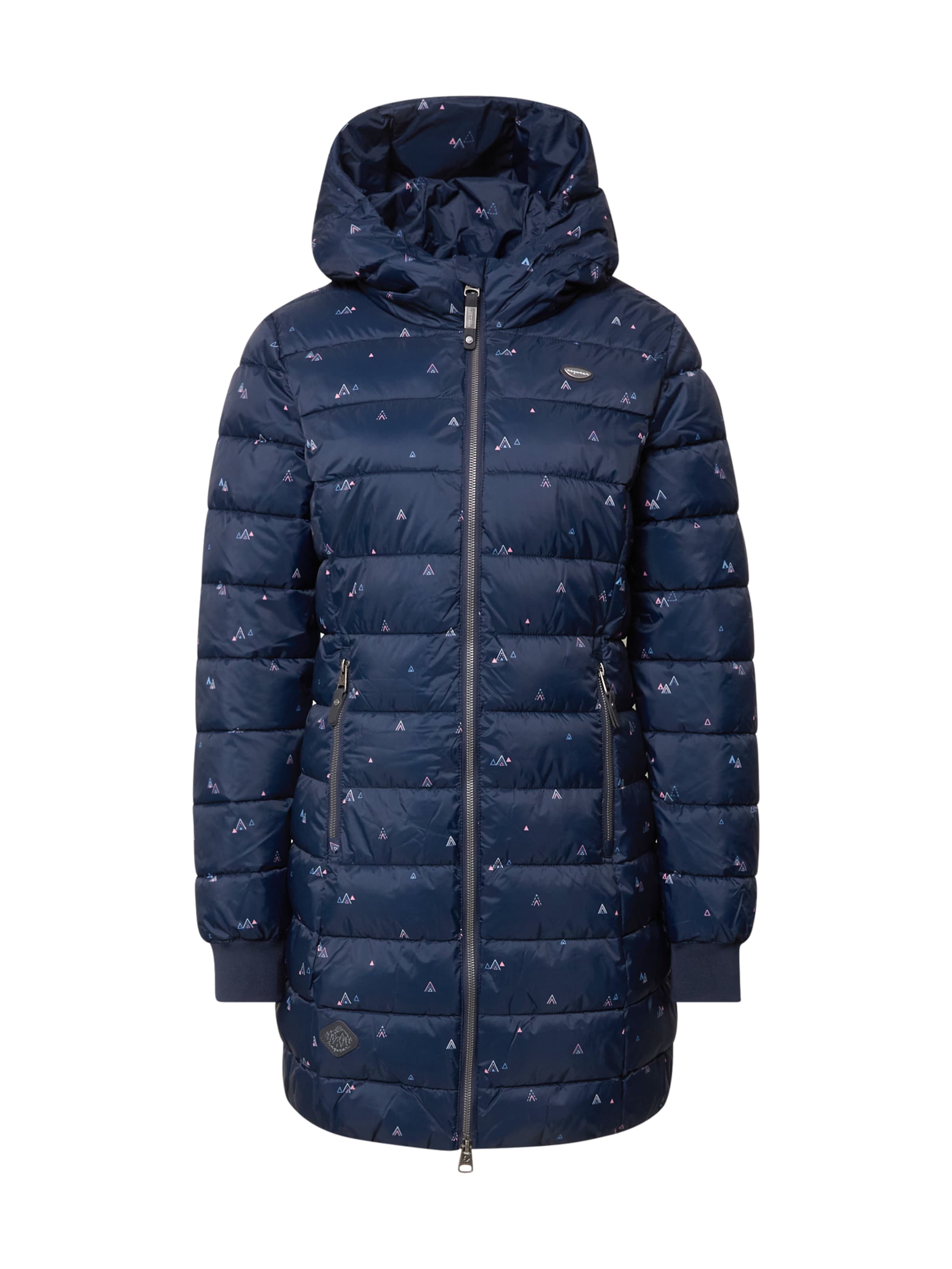 Manteau d’hiver 'Tiasa' Ragwear en bleu : devant