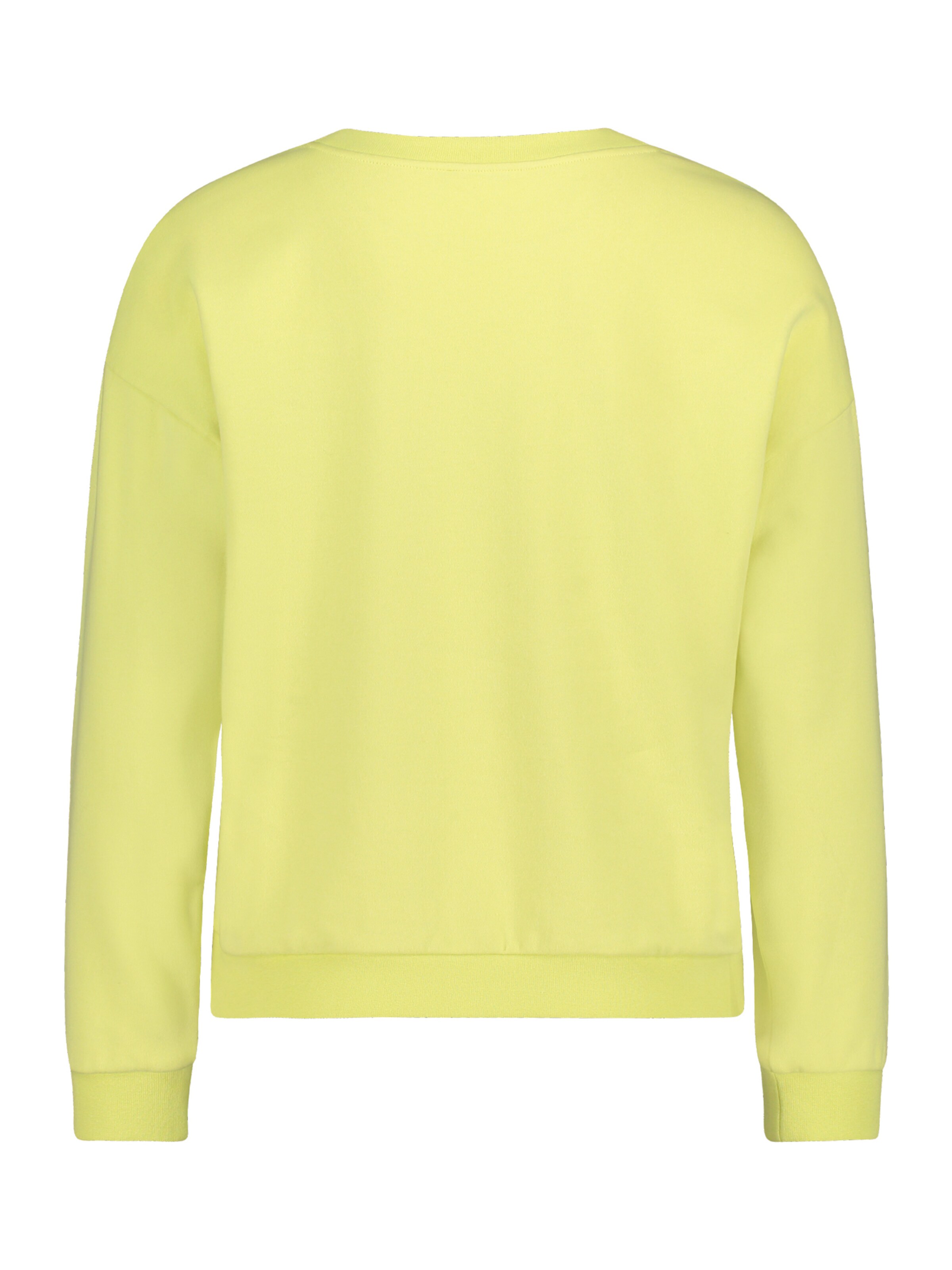 Cartoon Sweatshirt in Geel