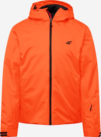 Veste outdoor 4F en rouge : devant