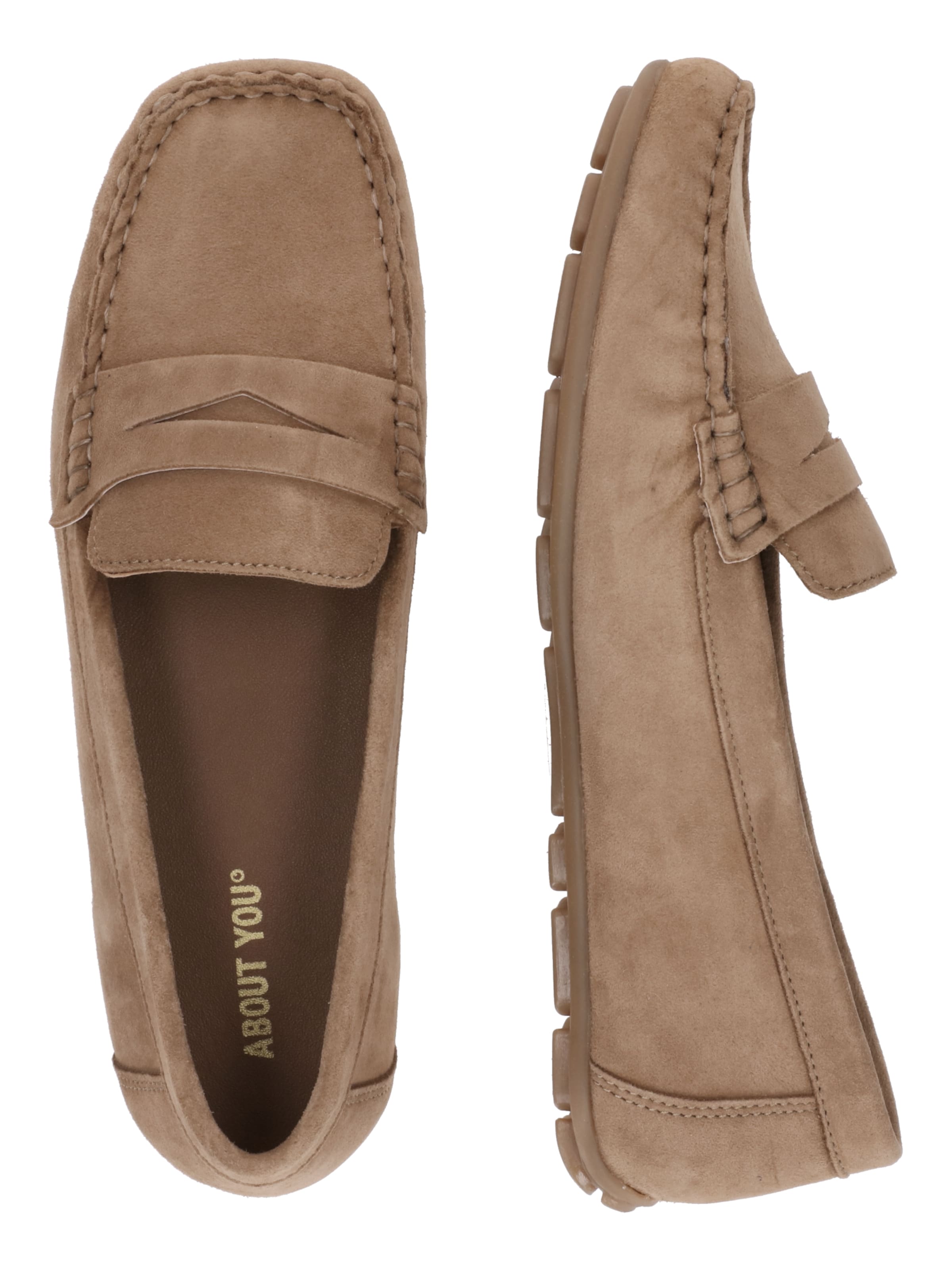 ABOUT YOU Moccasin 'Anneke' in Grey