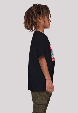 F4NT4STIC T-Shirt 'Disney Three Little Pigs And The Big Bad Wolf' in Schwarz