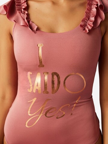 Classique Maillot de bain 'Einteiler' Penti en rose