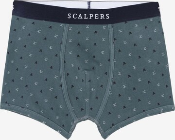 Scalpers Boxer shorts 'Just Funny' in Blue: front