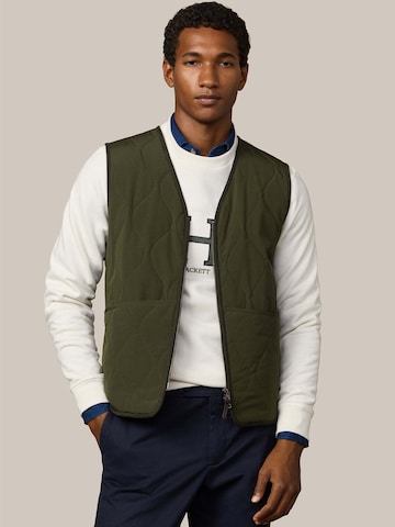 Gilet Hackett London en vert : devant