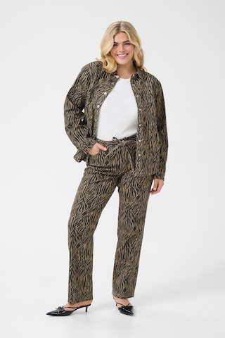 KAFFE CURVE regular Jeans 'Leonoma' i blandingsfarvet