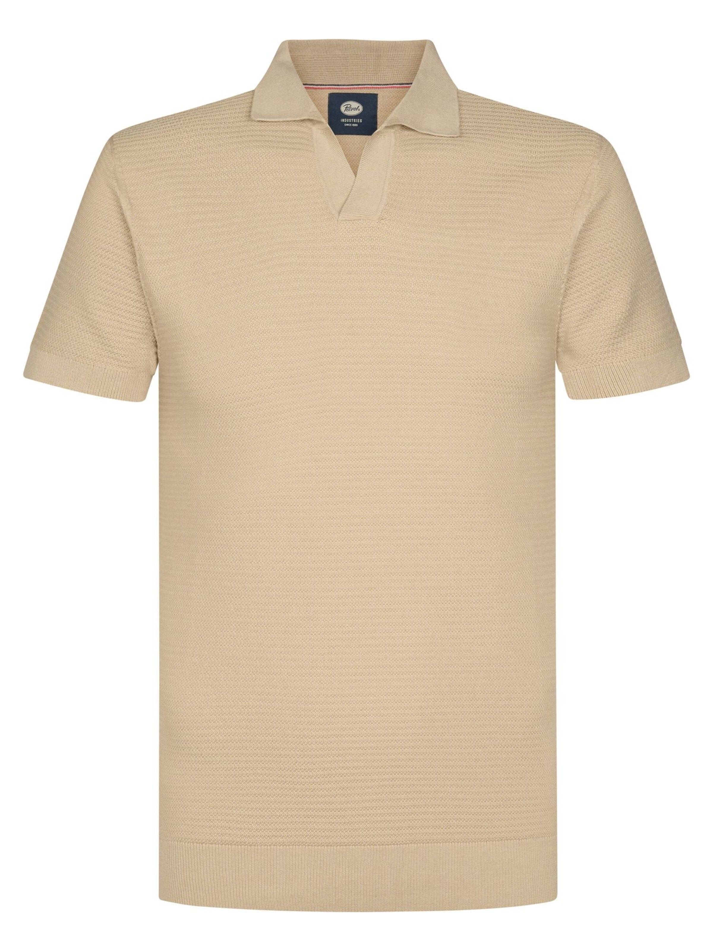 PETROL INDUSTRIES MEN Shirt‌‌‌‌‌‌‌‌ in Beige: Vorderseite