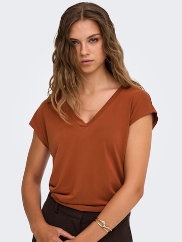 ONLY T-Shirt 'ONLFree' in Rot