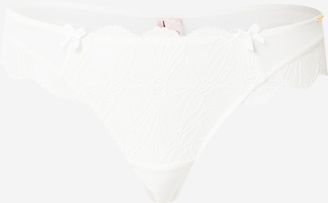 Boux Avenue String 'JODIE' in Wit: voorkant