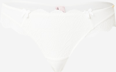 Boux Avenue String 'JODIE' en or / coquille d'oeuf, Vue avec produit