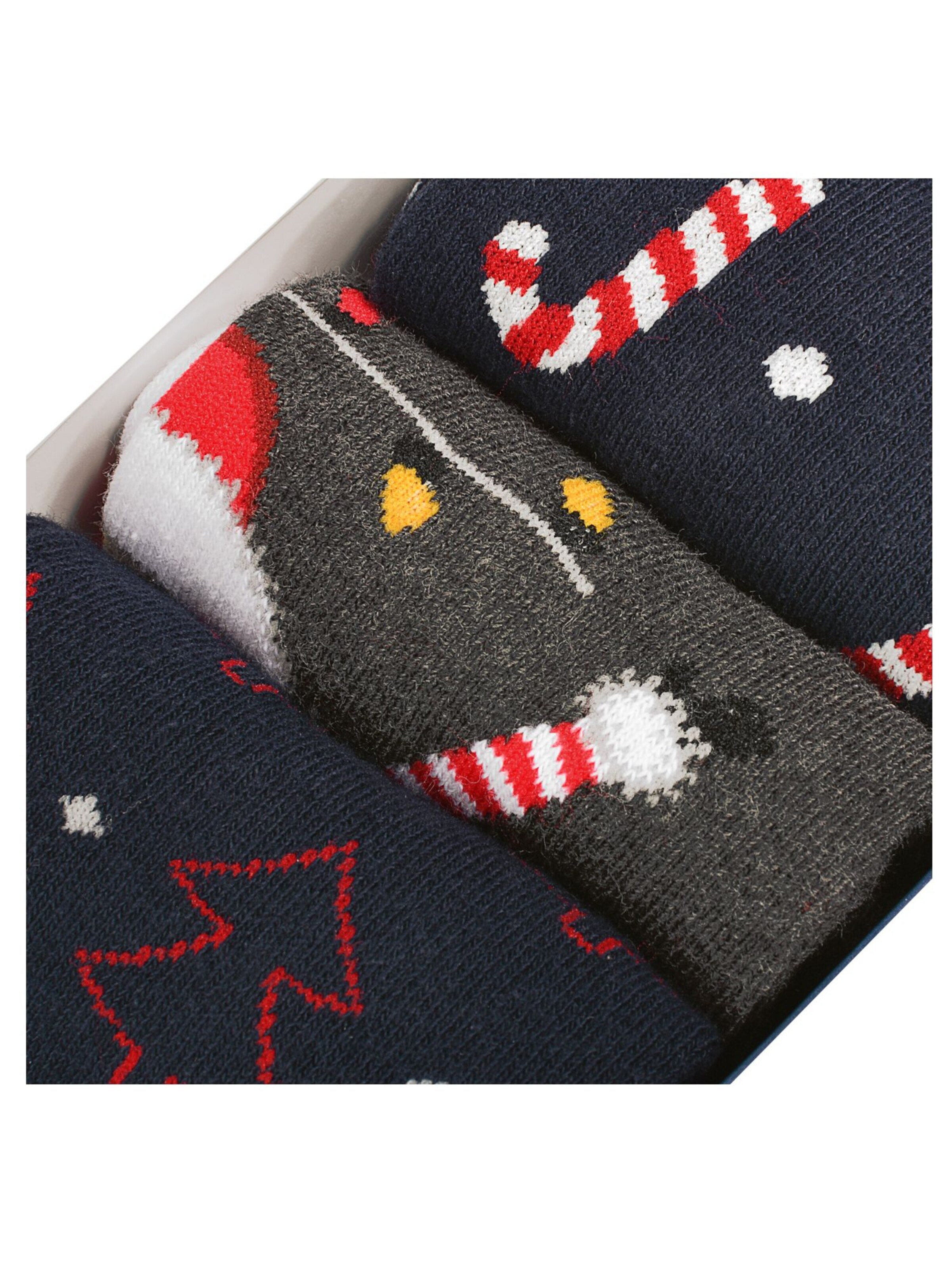 Lee Cooper Skarpety '3 Paar Weihnachtssocken von Lee Cooper als Geschenk für Nikolaus, Weihnachten' w kolorze mieszane kolory