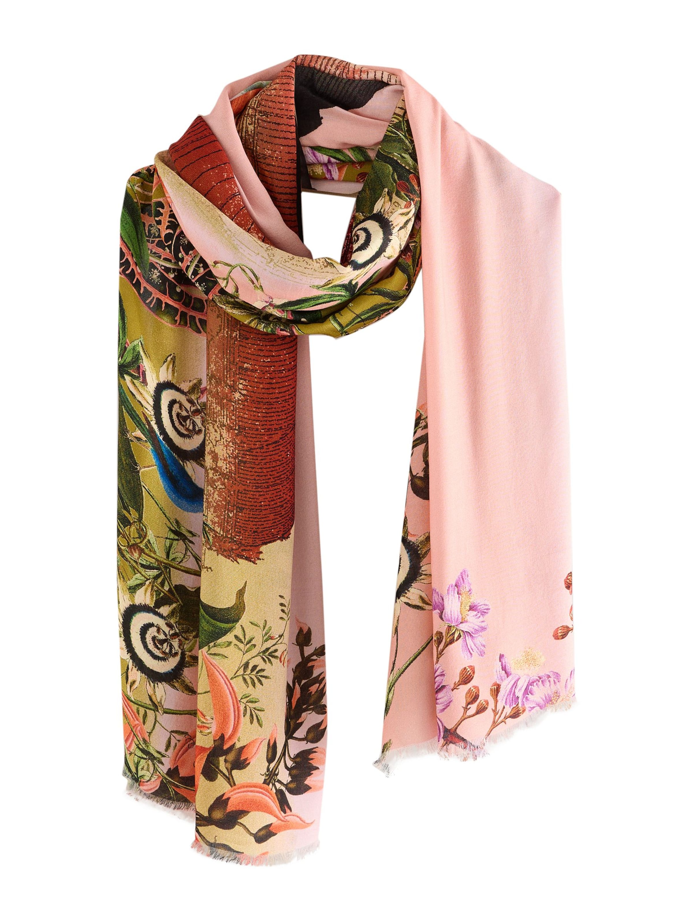 Next Шарф 'Kew' в Ярко-розовый: спереди