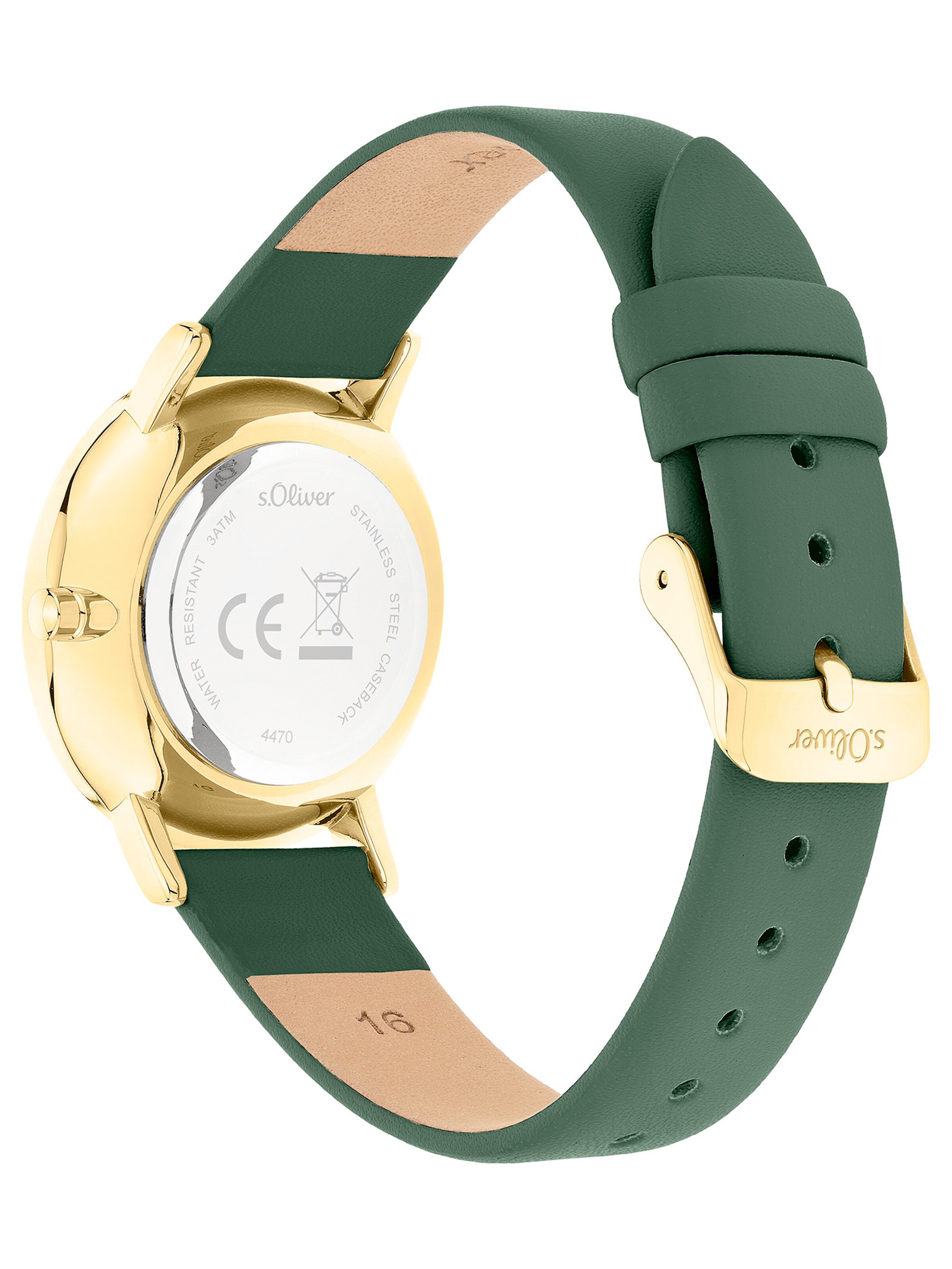s.Oliver Analog Watch in Green