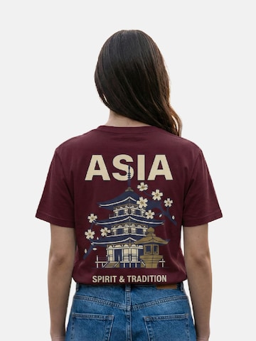 RoamLikeSummer Shirt 'ASIA' in Red