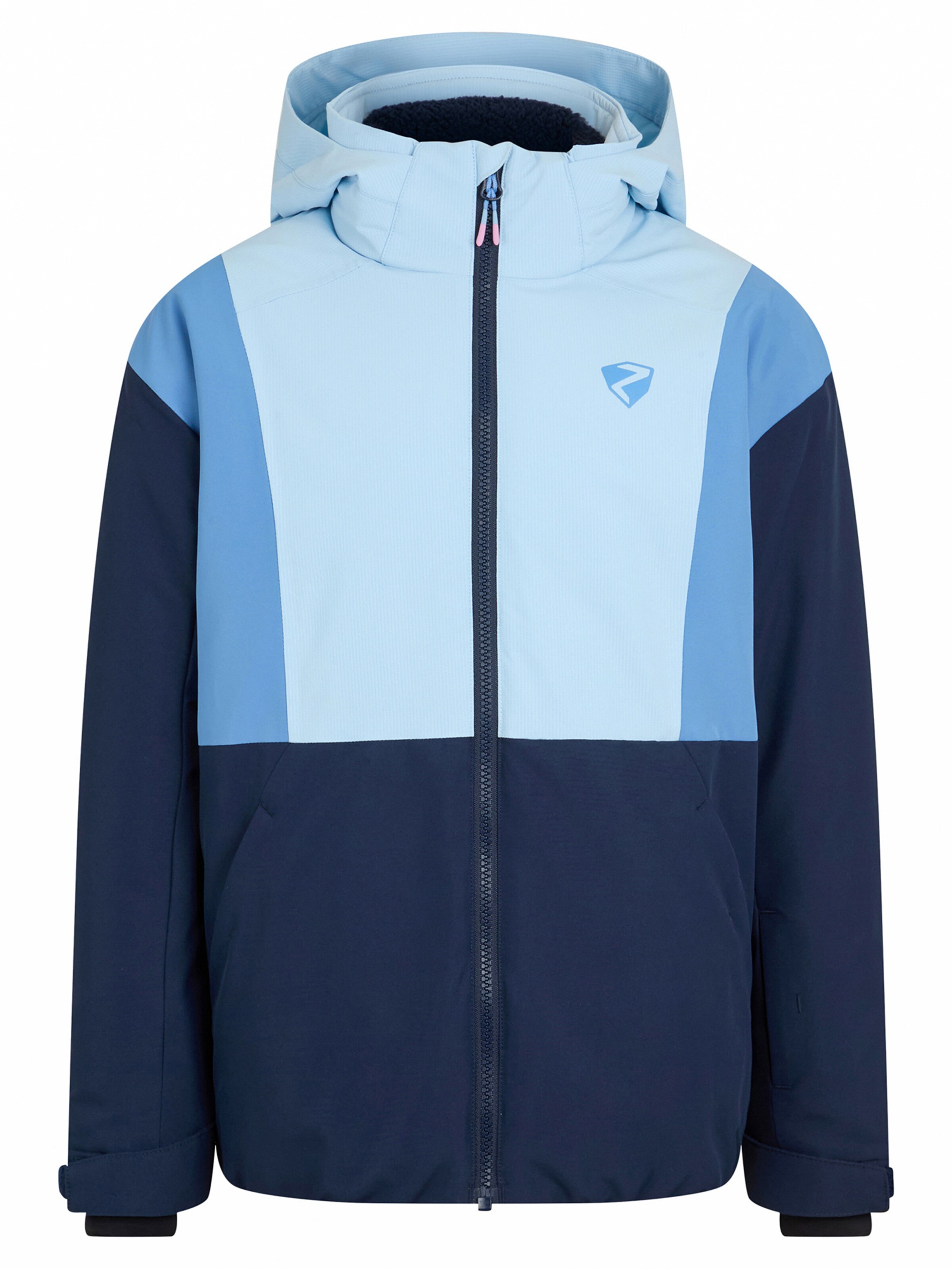 ZIENER Jacke  'ABBE-Z' in Blau: Vorderseite
