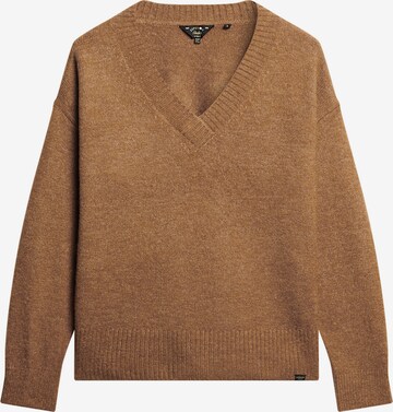 Superdry Pullover in Braun: predná strana