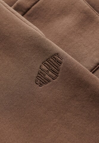 Loosefit Pantalon Superdry & Co en marron