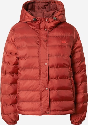 LEVI'S ®Prijelazna jakna 'Edie Packable Jacket' - crvena boja: prednji dio